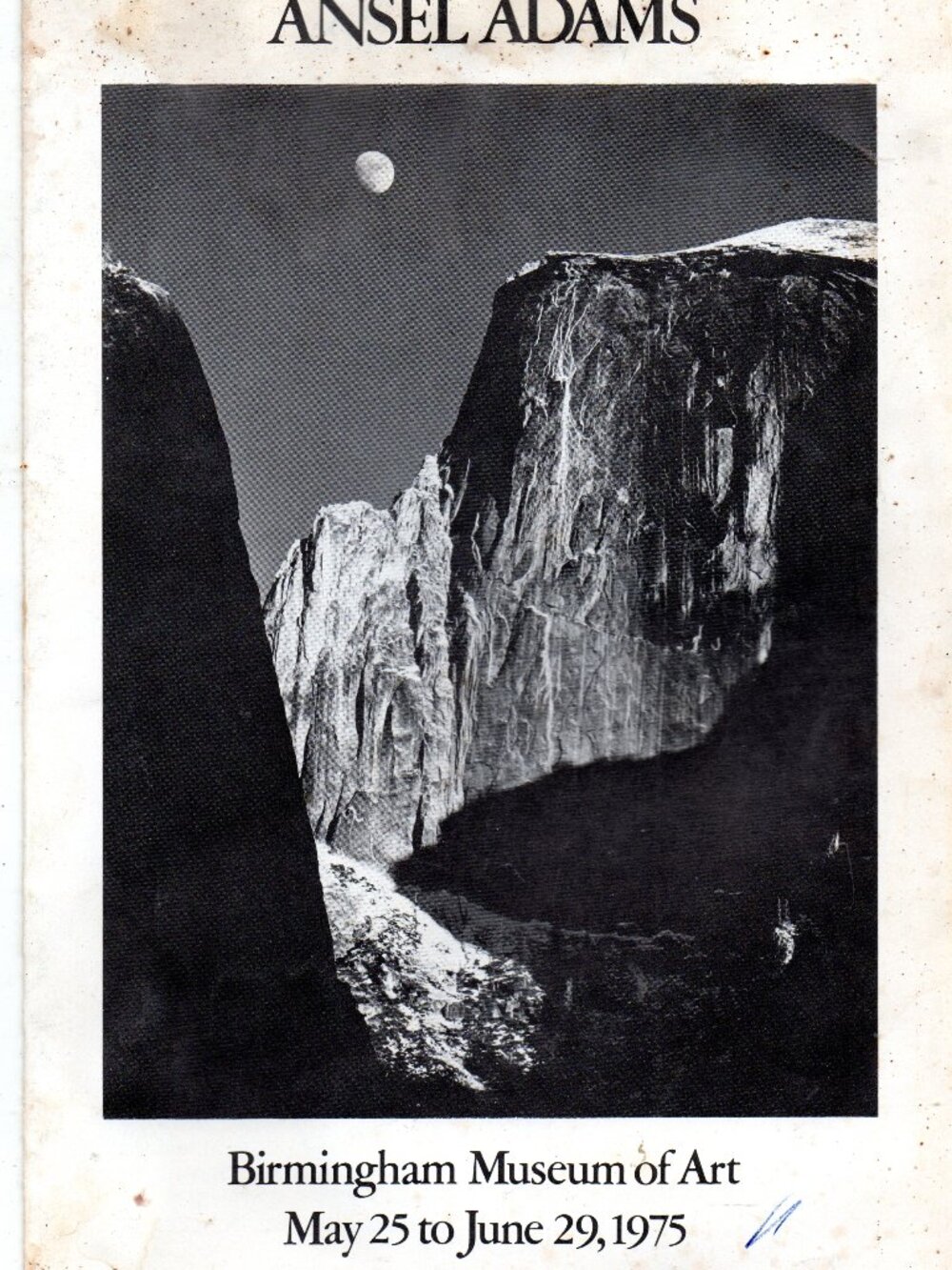 Ansel Adams Photographic Art Exhibition Program